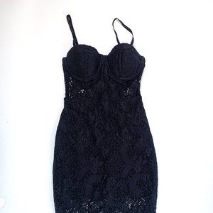 Bebe lace Midi dress